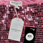 RETRO&ICONE Spódnica Damska Różowa L - zdjęcie 3