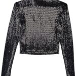 TOPSHOP Bluzka Damska Czarna XS - zdjęcie 1