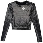 TOPSHOP Bluzka Damska Czarna XS - zdjęcie 2