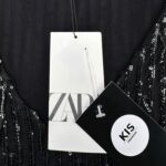 ZARA Sukienka Damska Czarna XL - zdjęcie 3