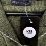 M&S Sweter Męski Zielony S - zdjęcie 3