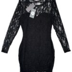 JUICY TRENDZ Sukienka Damska Czarna M - zdjęcie 1