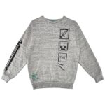 PRIMARK MINECRAFT Bluza Dziecięca Szara 158 - zdjęcie 1