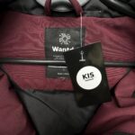 WANTDO Kurtka Damska Bordowa L - zdjęcie 3