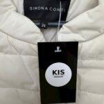 SIMONA CONTI Kurtka Damska Beżowa XS - zdjęcie 3