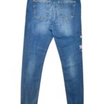 NEXT Jeansy Damskie Niebieskie Haft XL - zdjęcie 2