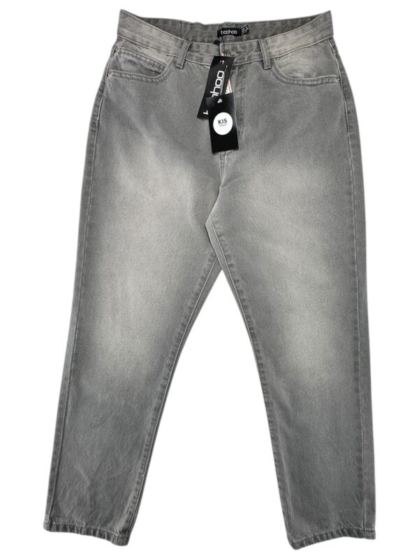 BOOHOO Jeansy Damskie Szare L