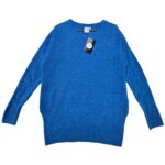 ICHI Sweter Damski Niebieski S - zdjęcie 1