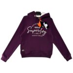 SUPERDRY Bluza Damska Fioletowa M - zdjęcie 1
