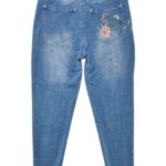 BOOHOO Jeansy Damskie Niebieskie M - zdjęcie 2