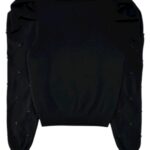 RESERVED Sweter Damski Czarny S - zdjęcie 2