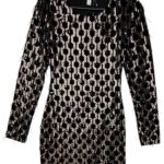 TOPSHOP Sukienka Damska Czarna M - zdjęcie 1