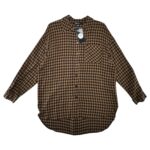 NEW LOOK Koszula Damska Brązowa Kratka S - zdjęcie 1