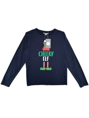 FLUID Koszulka Dziecięca Granatowa Nadruk 158