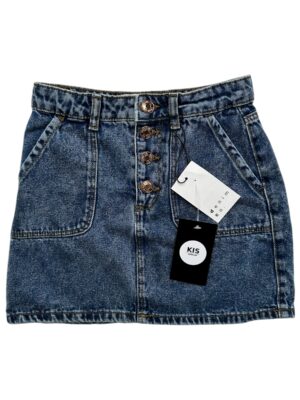 PRIMARK Spódnica Dziecięca Niebieska 128