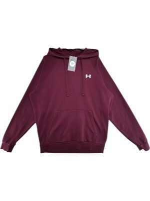 UNDER ARMOUR Bluza Męska Bordowa M