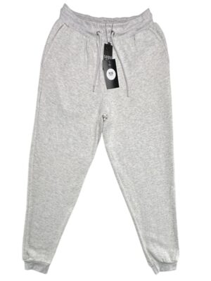 BOOHOOMAN Spodnie Dresowe Męskie Szare S