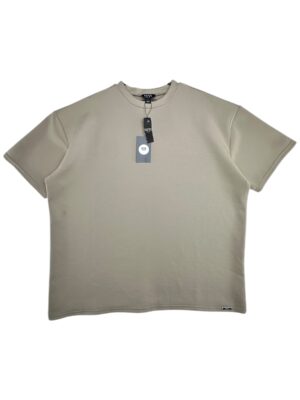 BOOHOO MAN Bluzka Męska Beżowa L