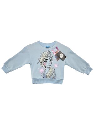 PRIMARK DISNEY FROZEN Bluza Dziecięca Niebieska 104