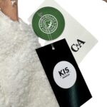 C&A Komplet Sukienka Dziecięca Beżowa 62 - zdjęcie 3