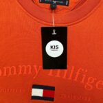 TOMMY HILFIGER Bluza Męska Pomarańczowa S - zdjęcie 3