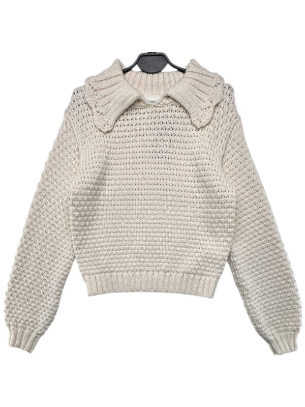 MONKI Sweter Damski Beżowy S