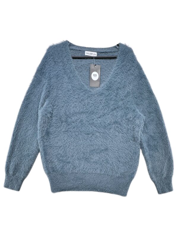 GALLERY Sweter Damski Niebieski L