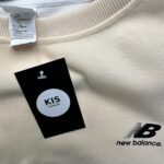 INSPIROWANA NEW BALANCE Bluza Męska Beżowa L - zdjęcie 3