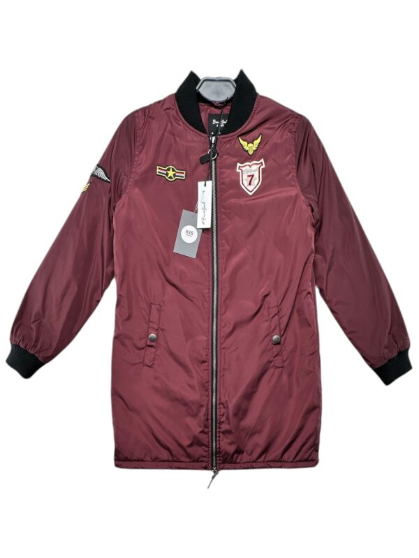 BRAVE SOUL Kurtka Damska Bordowa S