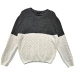 NEW LOOK Sweter Męski Szary L - zdjęcie 1