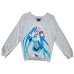 CRYPTON Bluza Damska Szara 152 - zdjęcie 1