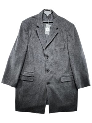 JEFF BANKS LONDON Marynarka Męska Szara 3XL Wełna