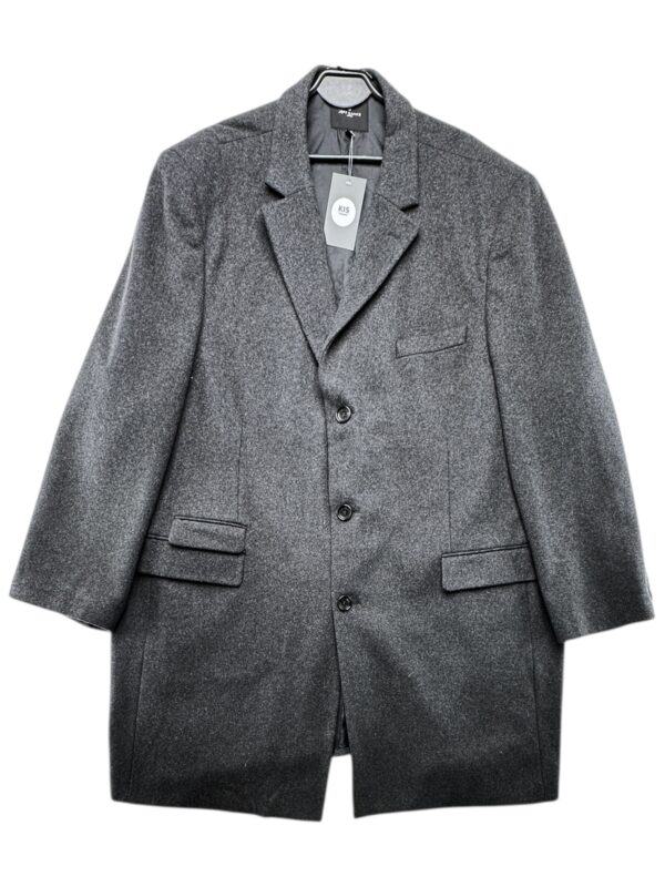 JEFF BANKS LONDON Marynarka Męska Szara 3XL Wełna