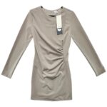 RESERVED Sukienka Damska Beżowa S - zdjęcie 1