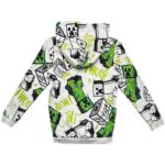 TU MINECRAFT Bluza Dziecięca Szara Rozmiar 134 - zdjęcie 2