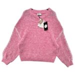 JDY Sweter Damski Różowy S - zdjęcie 1