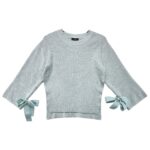 TOPSHOP Sweter Damski Szary XXS - zdjęcie 1