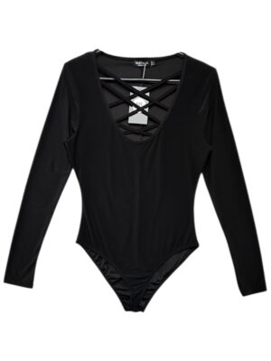 NASTYGAL Body Damskie Czarne L