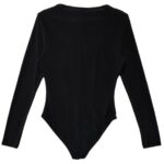 NASTYGAL Body Damskie Czarne L - zdjęcie 2