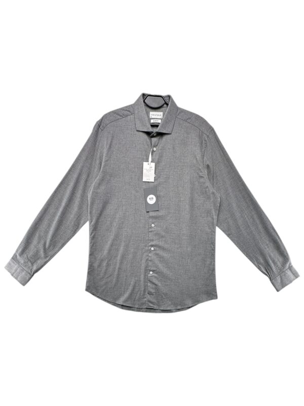 FISK OF OSLO Koszula Męska Szara L