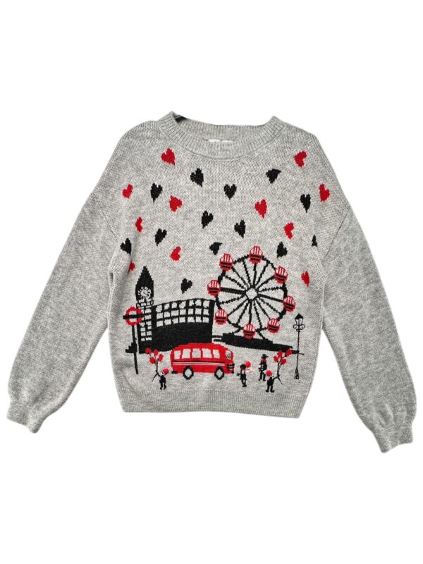 TU Sweter Damski Szary XL