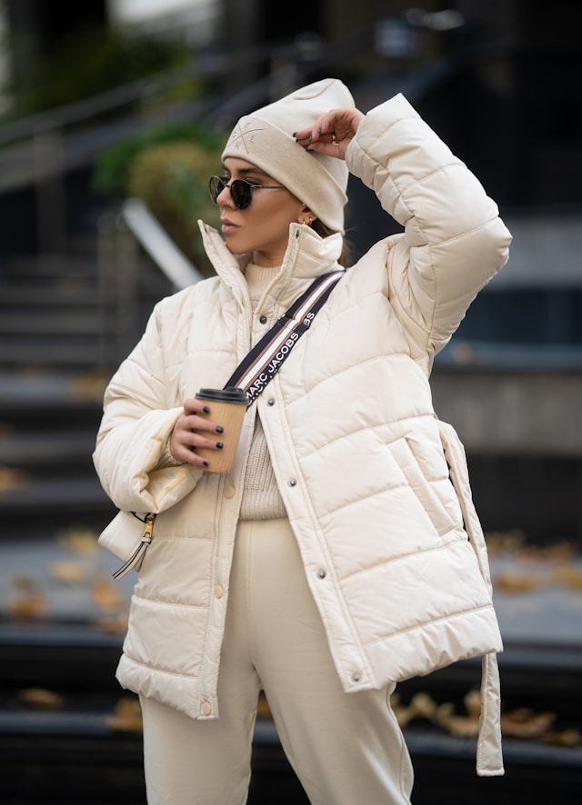 używana kurtka zimowa damska