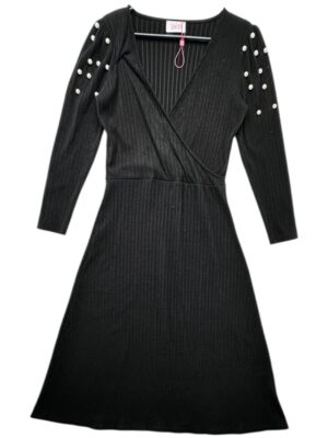 SAVIDA Sukienka Damska Czarna M