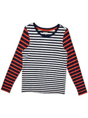 NEXT Bluzka Damska Niebieska Paski XS