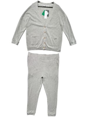 GEORGE Komplet Piżama Damska Szara XXL-3XL