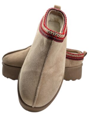 INNA Buty Damskie Beżowe Haftowane 38