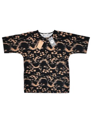 GALLERY Bluzka Damska Czarna Wzór S