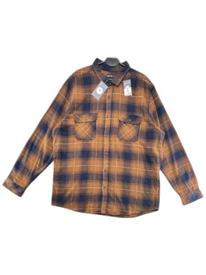 INEXTENSO Koszula Męska Brązowa Kratka XXL