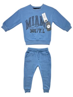 F&F Komplet Dziecięcy Niebieski 104