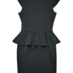 BOOHOO Sukienka Damska Czarna XXL - zdjęcie 2